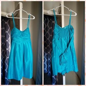 ⚠ Teal Party Dress (Forever 21 - L)